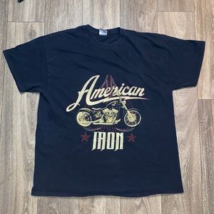 American Iron short sleeve tee.